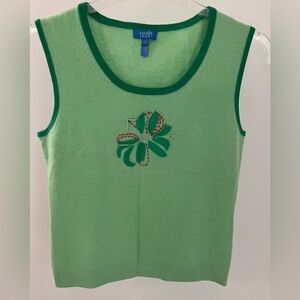 ESCADA SPORT Sleeveless Merino Wool Top Size S